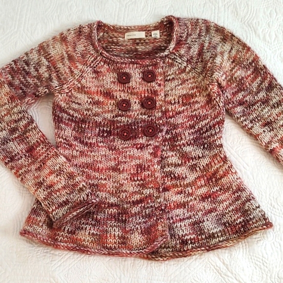 Sleeping on Snow/Anthropologie Double Breasted Wool Sweater/Size S - Picture 5 of 10